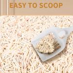 Easy Scoop Flushable Cat Litter Pellets White Toilet Flushable Cat Litter for sale