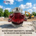 21404502 3668561 02937441 20726092 VOE21125771 Water Pump for EC210B EC240B D7D D6D Excavator Diesel Engine Parts for sale