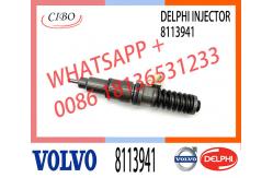 China Common Rail Fuel Injector BEBE4C00001 BEBE4C00101 8113941 for D12 TRUCK supplier