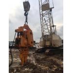 300KW Electric Vibro Hammer Pile Driver Crane Excavator Mounted Vibratory Hammer for sale