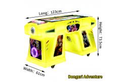 China Double Player Same Screen Battle Bullfighting Quick Response Children's Button Tapping Game supplier