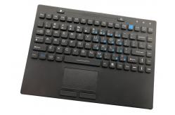 China 87 Keys Silicone Keyboard Washable With Mouse Touchpad / Optional Languages supplier