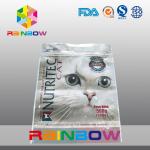 k Packaging Bag / Customized Printed Pet Food Pouch Three Side Seal for sale