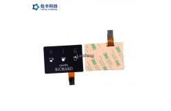 China Coffee Machine Flat Membrane Switch FPC Circuit Touch Control Panel supplier