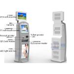 Cashless Dual Screen Kiosk Tickets Picking Up , No Payment Involvement for sale