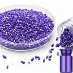 Bulk Food Grade PET Masterbatch Purple Color Migration Resistant for sale