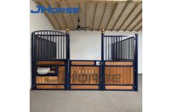 China Size Optional 12 Foot Metal Horse Stalls Swivel Feeder Luxurious Galvanized Pipe supplier