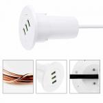 Office Usb Table Hub Abs Material High End Solid Capacitor Over Heat Protection for sale