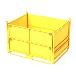 Custom Foldable Steel Wire Pallet Cages Industries 1200x1000 for sale