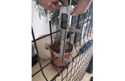 China Powder Coated 1.5m 3d Curved Wire Mesh Fence Galvanized Steel supplier