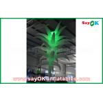 3mH Colorful Inflatable Decorations Party / Event Inflatable Flower 190T Oxford Cloth for sale