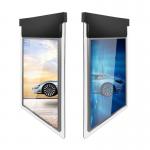 55in Dual Screen Poster Easy USB Update Or Network Remote Edit for sale