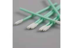 China TX754B Lint Free Cleanroom Polyester Head 70mm Dacron Swabs With SGS Certificate supplier