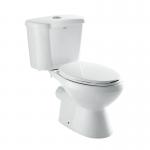 Sanitary Ware Two Piece Toilets , P Tray Ceramic Water Closet for sale