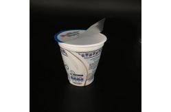China 170ml disposable plastic cup yogurt cups with lids frozen yogurt cups supplier