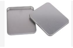 China Moisture Proof Rectangular Candy Tins 0.25mm Airtight Tin Container supplier
