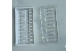 China 1ml 5 / 10 Plastic Inner Ampoules Vials Inner Trays Folding Structure Medicinal Trays supplier