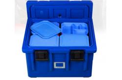 China Top Loading 70L Insulated Hot Box Food Delivery Thermal Container supplier
