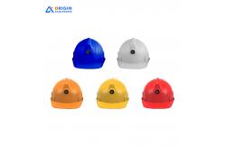 China Safety ABS Wireless GPS Tracker Construction And Mining Smart Helmet GPS Tracker supplier