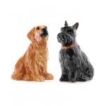 3d Animal Shaped Porcelain Salt And Pepper Shakers Pots Ceramic for sale