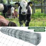 High Durable 4FT High Galvanized Iron Cattle Farm Fence Roll