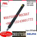 DELPHI Common Rail Diesel Fuel Injector 28292089 320-06827 28317158	320-06881 For JCB for sale