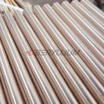 UNS C17000 Beryllium Copper Rods 6mm-50mm High Strength Electrical Conductivity for sale