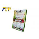 Corrugated Paperboard Counter Hook Display Stand Durable Environment Friendly