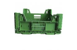 China Cheap foldable stackable plastic box for fruits supplier