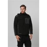 Windproof Cold Weather Workwear 320gsm Mens Softshell Work Jackets