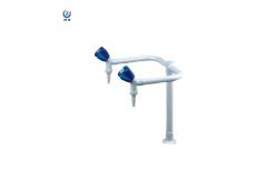 China Adjustable Heating Laboratory Sink Tap Lab Water Faucet Epoxy Resin Surface supplier