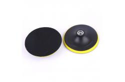 China Round 6in Drill Brush Replacement 70g Hook And Loop Sanding Pad supplier