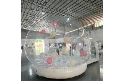 China New Style Inflatable Balloon Bubble Tent KidsJumping House Bubble Dome with Balloon Flying supplier