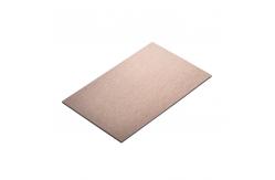China Scratch-resistant 2440mm Brushed Aluminum Composite Panel Waterproof supplier