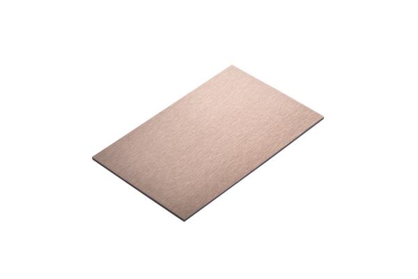 1220mm Width Brushed Aluminum Composite Panel For Construction