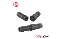 China 250V 5A Circular Waterproof Connector Straight/Angled For Industrial Applications supplier