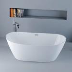 Shining white Soaking Free Standing Bathtub With CE CUPC Certifications for sale