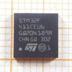 STM32F411CEU6 Electronic Components IC MCU 32BIT 512KB FLASH 48QFPN for sale