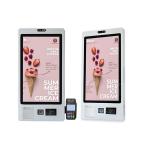 Multi Touch Screen Kiosk  Lcd Advertising Kiosk With Printer