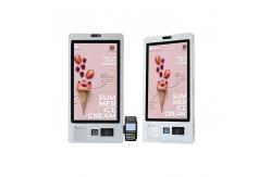 China Multi Touch Screen Kiosk  Lcd Advertising Kiosk With Printer supplier