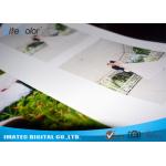 Photographic Polyester Canvas Rolls 280gsm , Digital Printing Pure Polyester Fabric