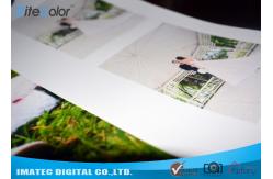 China Photographic Polyester Canvas Rolls 280gsm , Digital Printing Pure Polyester Fabric supplier