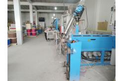 China 0.5 Mm2 Copper Wire And Cable Extrusion Machine With Mitsubishi Belt supplier