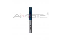 China 4 Flutes Left Hand Spiral Reamer Bule Nano Coating Tungsten Carbide Reamer H7 supplier