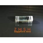 Monocrystalline Al2O3 Sapphire Crylinder Rod Lens With Groove