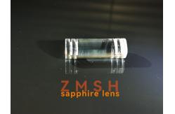 China Monocrystalline Al2O3 Sapphire Crylinder Rod Lens With Groove supplier