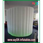 Wedding Photo Booth Hire Wind Resistant Inflatable Photo Booth , Lighting Inflatable Spiral Wall