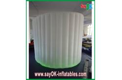 China Wedding Photo Booth Hire Wind Resistant Inflatable Photo Booth , Lighting Inflatable Spiral Wall supplier