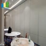 Aluminum Frame Restaurant Movable Partition Walls Acoustical Collapsible Wall for sale