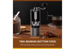 China Mini Adjustable Manual Coffee Grinder , Stainless Steel Hand Coffee Grinder Portable supplier